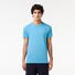 Lacoste Premium Fine Pima Cotton Jersey Crew Neck Croc Emblem T-Shirt Bonnie Blue