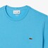 Lacoste Premium Fine Pima Cotton Jersey Crew Neck Croc Emblem T-Shirt Bonnie Blue