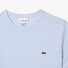 Lacoste Premium Fine Pima Cotton Jersey Crew Neck Croc Emblem T-Shirt Phoenix Blue