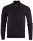 Lacoste Pure Wool Zipper Pullover Navy