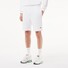 Lacoste Short Jogger Fleece Uni Color Drawstring Waistband Jogging Pants White