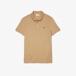 Lacoste Slim-Fit Piqué Polo Beige