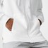 Lacoste Sweat Zipper Hoodie Organic Brushed Cotton Blend Fleece Cardigan White