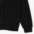 Lacoste Sweat Zipper Organic Brushed Cotton Blend Fleece Uni Color Vest Zwart