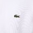 Lacoste Sweatshirt Crew Neck Uni Color Brushed Organic Cotton Fleece Pullover White