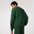 Lacoste Sweatshirt Crew Neck Uni Color Brushed Organic Cotton Fleece Trui Groen