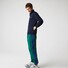 Lacoste Sweatshirt Uni Cotton Zipper Collar Pullover Dark Evening Blue