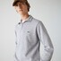 Lacoste Sweatshirt Uni Cotton Zipper Collar Trui Silver Chine