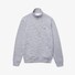 Lacoste Sweatshirt Uni Cotton Zipper Collar Trui Silver Chine