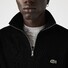 Lacoste Sweatshirt Uni Cotton Zipper Collar Trui Zwart