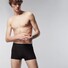 Lacoste Uni Color Casual Trunks 3Pack Underwear Black