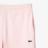 Lacoste Uni Color Sweatpants Organic Brushed Cotton Fleece Jogging Pants Flamingo