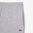 Lacoste Uni Color Sweatpants Organic Brushed Cotton Fleece Jogging Pants Silver Chine