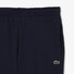 Lacoste Uni Color Sweatpants Organic Brushed Cotton Fleece Joggingbroek Donker Blauw