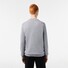 Lacoste Uni Cotton Crew Neck Chest Logo Embroidery Pullover Silver Chine