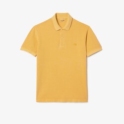Lacoste Uni Organic Cotton Piqué Natural Dyed Poloshirt Golden Haze