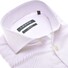 Ledûb Bi-Material Long Sleeve Cutaway Slim Fit Shirt White