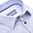Ledûb Canvas Look Long Sleeve Semi-Spread Slim Fit Shirt Light Blue