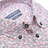 Ledûb Citrus Dot Button-Down Modern Fit Overhemd Rood