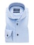 Ledûb Collar Contrasted Non-Iron Twill Shirt Light Blue