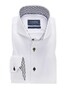 Ledûb Collar Contrasted Non-Iron Twill Shirt White
