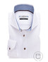Ledûb Contrasted Faux-Uni White Stretch Shirt