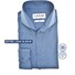 Ledûb Cotton Jersey Stretch Shirt Overhemd Midden Blauw