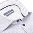 Ledûb Crosshair Pattern Wide-Spread Modern Fit Shirt White