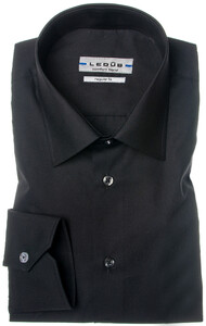 Ledûb Dress Shirt 55-45 Shirt Black