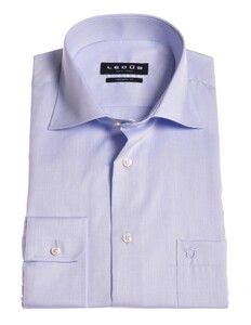 Ledûb Dress-Shirt Non-Iron Overhemd Licht Blauw