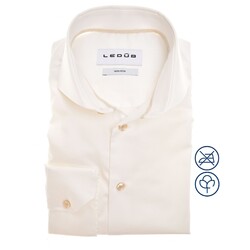 Ledûb Elegant Cream Overhemd Antiekwit