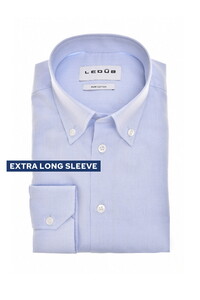 Ledûb Extra Long Sleeve Button-Down Shirt Light Blue