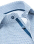 Ledûb Fantasy Circled Design Overhemd Donker Blauw