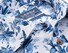 Ledûb Fantasy Leaf Pattern Overhemd Midden Blauw