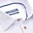 Ledûb Fantasy Mini Fine Arrow Sleeve 7 Shirt White-Blue