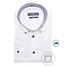 Ledûb Faux Dot Contrast Modern Fit Shirt White