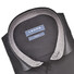 Ledûb Faux Uni Contrast Semi-Spread Modern Fit Overhemd Zwart