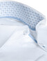 Ledûb Fine Circle Contrasted Shirt White-Blue