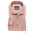 Ledûb Fine Shine Wide-Spread Long Sleeve Modern Fit Shirt Cognac