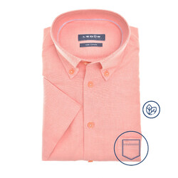Ledûb Iconic Oxford Shirt Salmon Pink