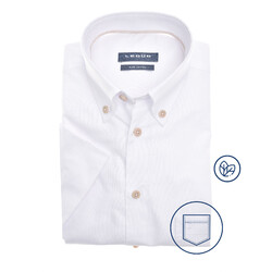Ledûb Iconic Oxford Shirt White