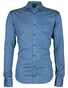 Ledûb Knitted Mid Blue Crane Shirt