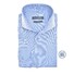 Ledûb Knitted Slim-Fit Sophistication Overhemd Midden Blauw
