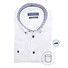 Ledûb Leaf Dot Contrast Button-Down Modern Fit Shirt White