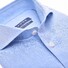 Ledûb Linen Cotton Blend Plain Overhemd Licht Blauw
