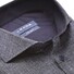 Ledûb Linen Look Long Sleeve Cutaway Modern Fit Overhemd Donker Blauw