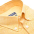 Ledûb Linen Mix Button-Down Slim Fit Overhemd Geel