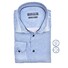 Ledûb Long Sleeve Faux Uni Modern Fit Shirt Light Blue