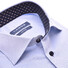 Ledûb Modern Dotted Collar Overhemd Licht Blauw