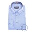 Ledûb Modern Geometric Circle Collar Shirt Light Blue